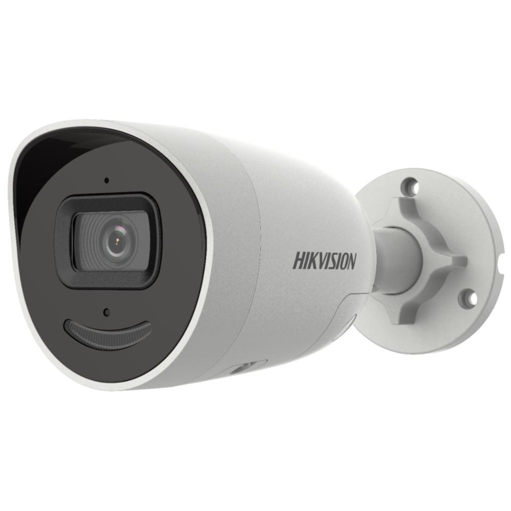 DS-2CD2046G2-IU/SL(2.8mm) 4MPix IP Bullet AcuSense kamera; IR 40m, reproduktor, mikrofon, blikač