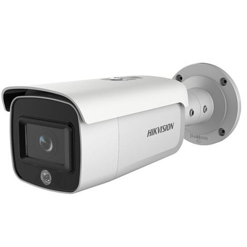 DS-2CD2T46G1-4I/SL(2.8mm) 4MPix IP Bullet AcuSense kamera; IR 80m, blikač, zvukový Alarm, reproduktor