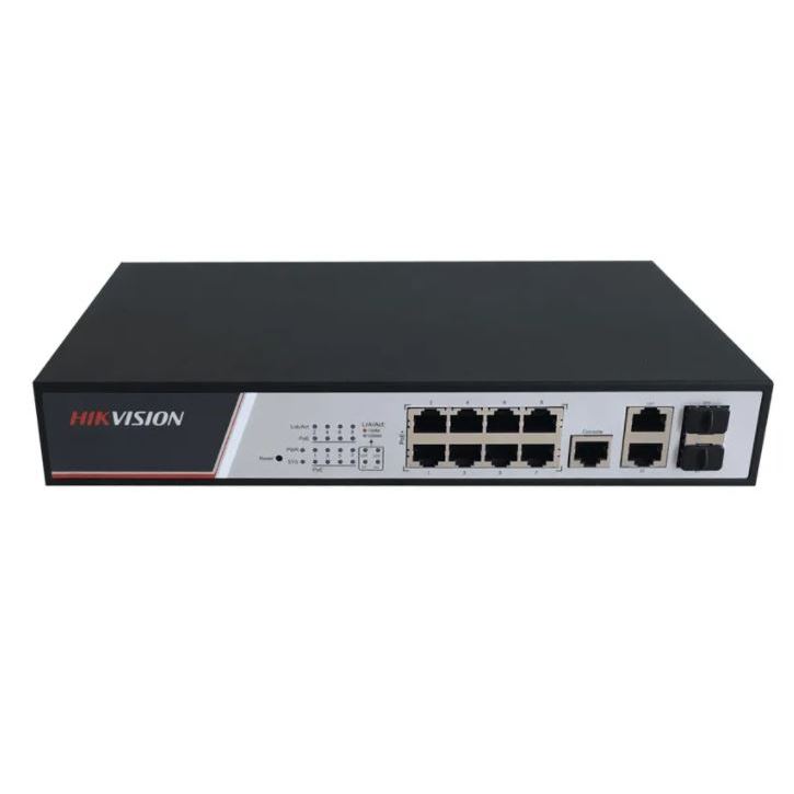DS-3E2310P Full managed switch 8x100TX PoE + 2x Gb Uplink Combo port, 125W