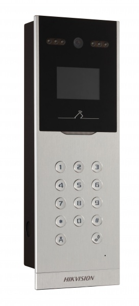 DS-KD8002-VM IP dveřní interkom s číselnou klávesnicí, 1,3MPx kamera