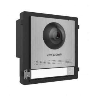 DS-KD8003-IME1/S Modul IP interkomu 1-tlačítkový s kamerou; nerez