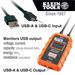 Klein Tools USB Digitální měřič, USB- A a USB-C
