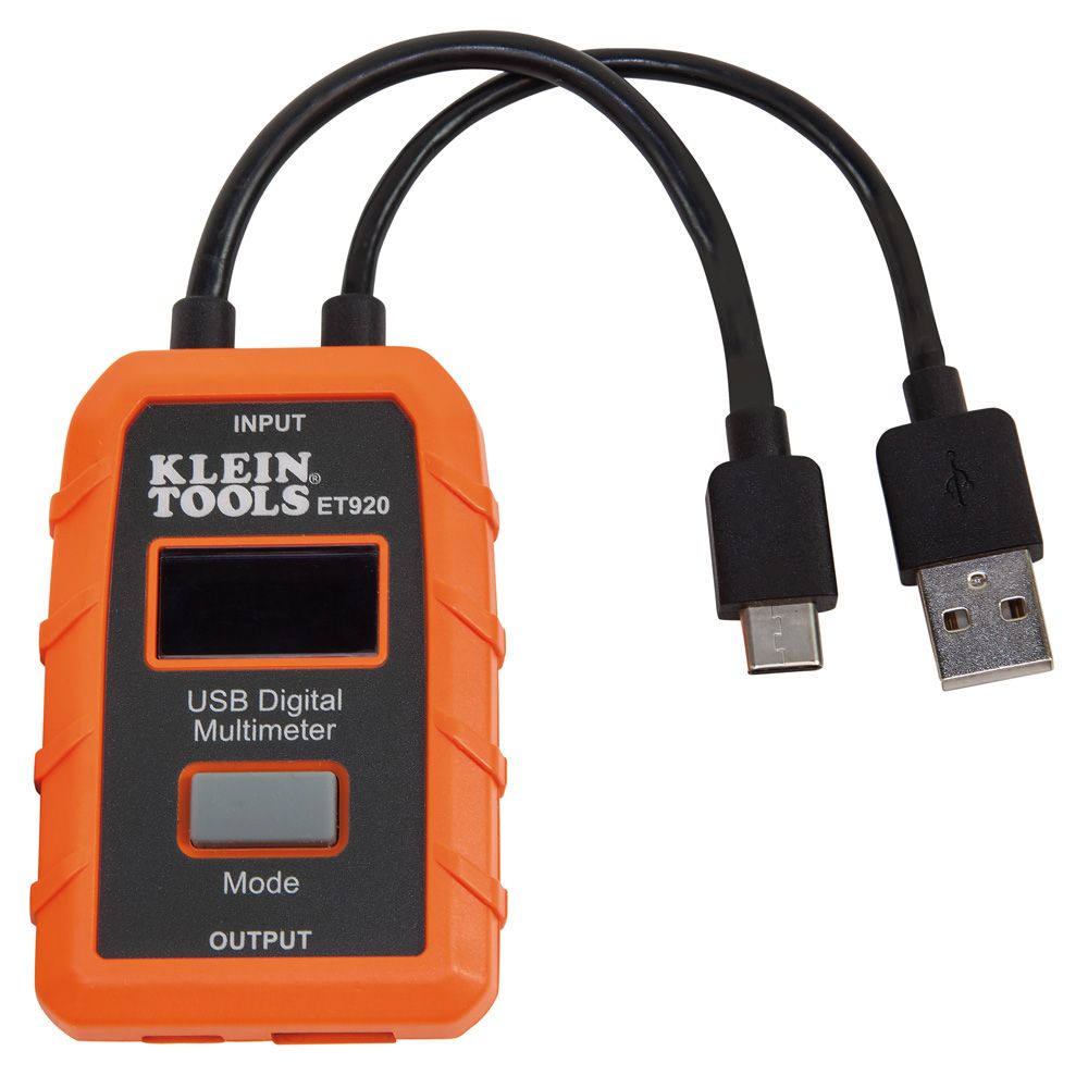 Klein Tools USB Digitální měřič, USB- A a USB-C