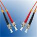 LEXI-Net Patch kabel 62,5/125, ST-ST, 1m duplex