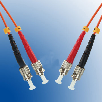 LEXI-Net Patch kabel 62,5/125, ST-ST, 2m duplex