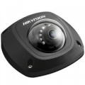 Mini DOME IR kamera s WDR; rozlišení 4MPix; obj. 2,8mm; IP66; černá