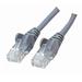 PremiumCord Patch kabel UTP RJ45-RJ45 CAT6 0.25m šedá