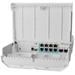 Switch Mikrotik netPower Lite 7R 8x GLan s 7x Reverzní PoE-in, 1x PoE