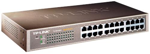 Switch TP-Link TL-SG1024D switch 24x GLan, desktop, 13" kov