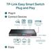 Switch TP-Link TL-SG1218MPE Smart, 18x GLan s PoE+, 2x SFP Combo, 250W