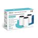 WiFi router TP-Link Deco PX50(2-pack) AX3000 + G15000, WiFi 6E, 1x 2.5GLAN, 2x GLAN / 574Mbps 2,4GHz/ 2402Mbps 5GHz