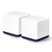 WiFi router TP-Link Mercusys Halo H50G(2-pack) 3x GLAN/ 600Mbps 2,4GHz/ 1300Mbps 5GHz